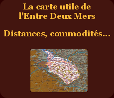 La carte utile de l'entre deux mers